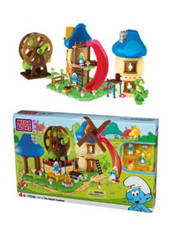 Les Schtroumpfs Mega Bloks jeu de construction Fête Foraine des Schtroumpfs - 1
